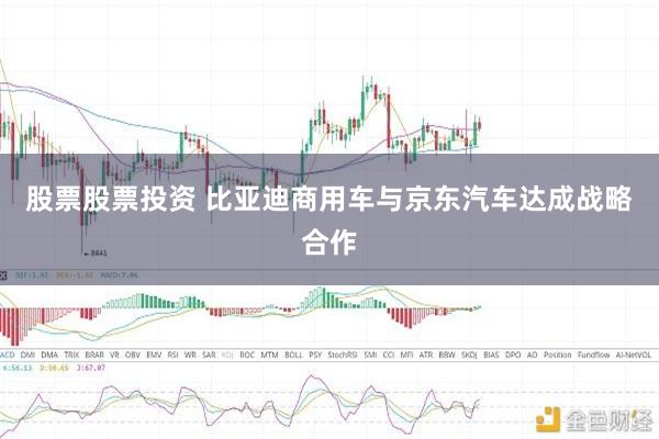 股票股票投资 比亚迪商用车与京东汽车达成战略合作