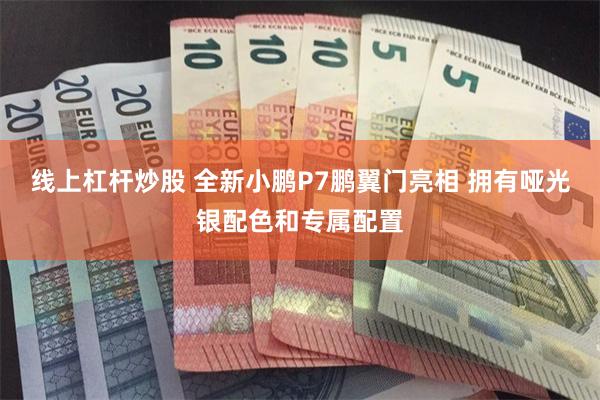 线上杠杆炒股 全新小鹏P7鹏翼门亮相 拥有哑光银配色和专属配置