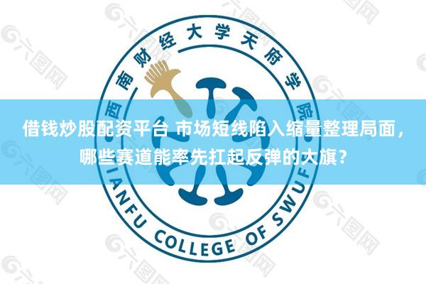 借钱炒股配资平台 市场短线陷入缩量整理局面，哪些赛道能率先扛起反弹的大旗？