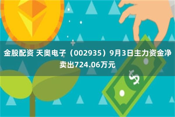 金股配资 天奥电子（002935）9月3日主力资金净卖出724.06万元