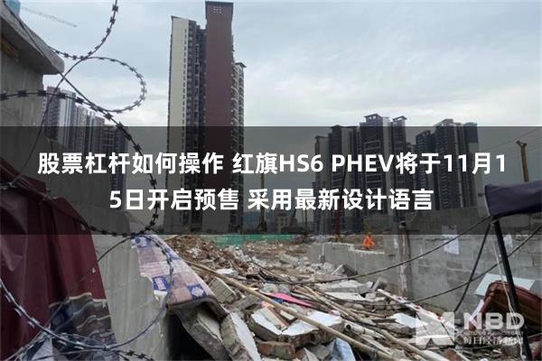 股票杠杆如何操作 红旗HS6 PHEV将于11月15日开启预售 采用最新设计语言