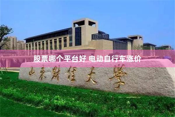 股票哪个平台好 电动自行车涨价