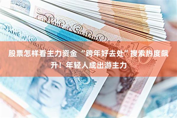 股票怎样看主力资金 “跨年好去处”搜索热度飙升！年轻人成出游主力