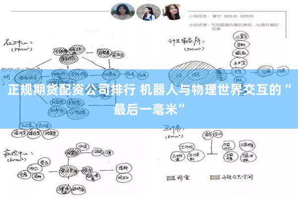 正规期货配资公司排行 机器人与物理世界交互的“最后一毫米”
