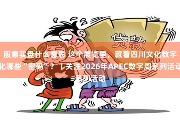 股票实盘什么意思 这个展览里,藏着四川文化数字化哪些“密码”?丨关注2026年APEC数字周系列活动