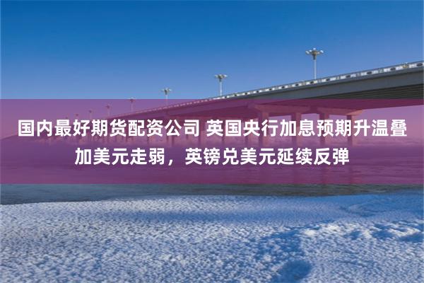国内最好期货配资公司 英国央行加息预期升温叠加美元走弱，英镑兑美元延续反弹